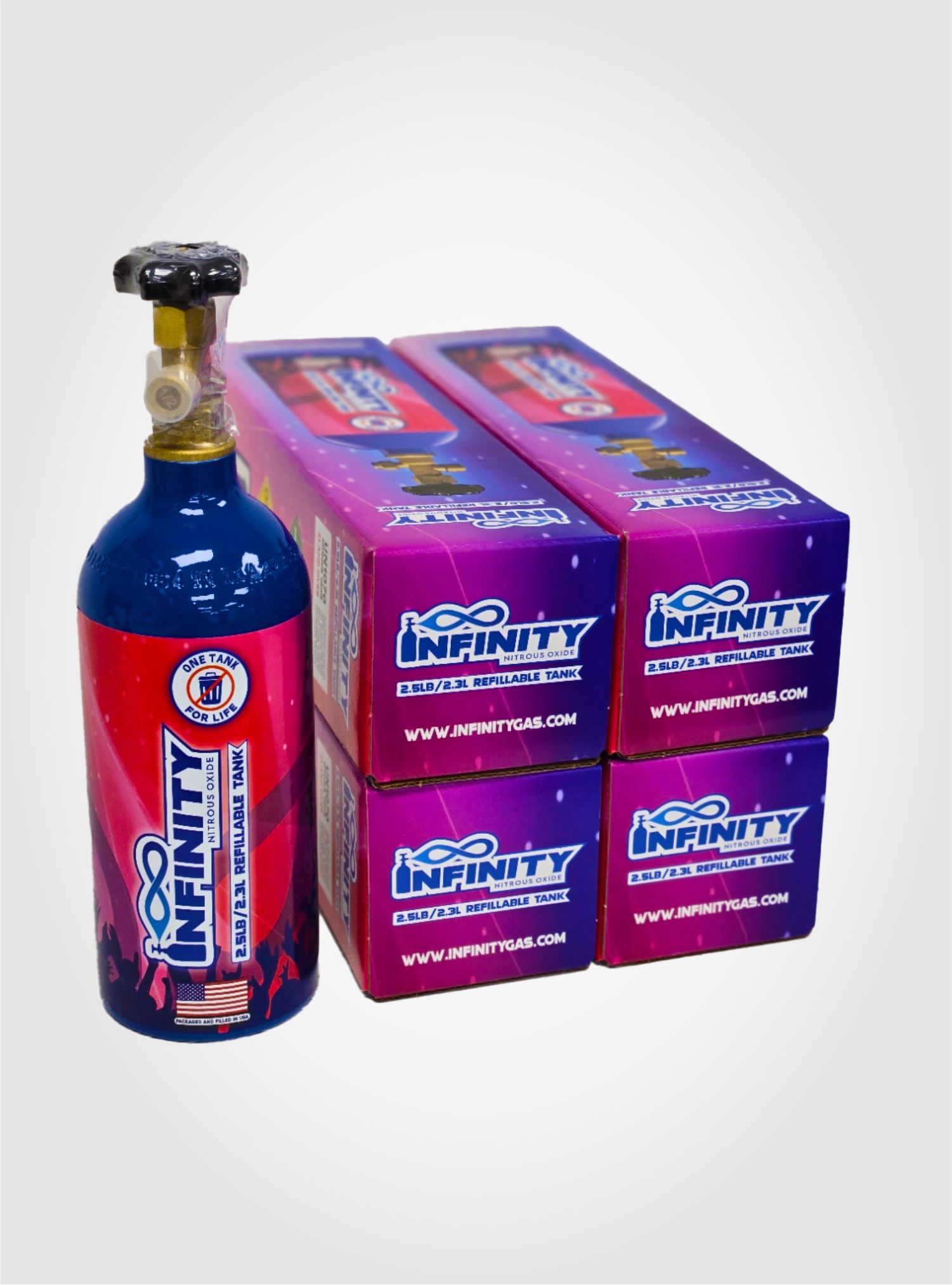 Infinity Gas 2.5lb 4-Pack